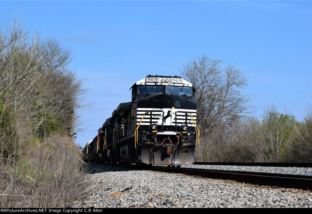 NS 9419 & A Blue Winters Sky